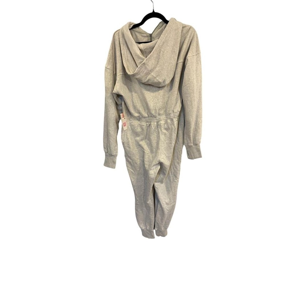 NWT FP Movement X Hatch Warm Up Jumpsuit Gray Long Sleeve Small - - Picture 3 of 4